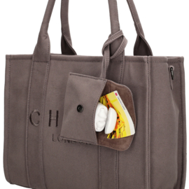 Charm London Bond shopper olifant grijs