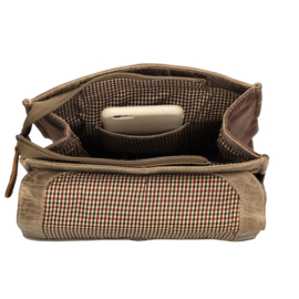 Hide & Stitches Himalaya rugtas bruin