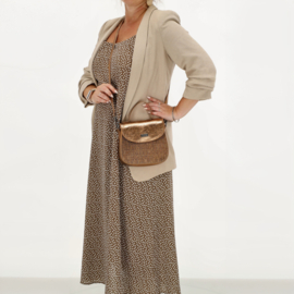Charm London Kingsway schoudertas brons