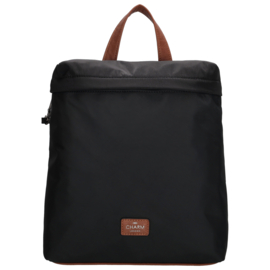 Charm London Buckingham rugtas zwart