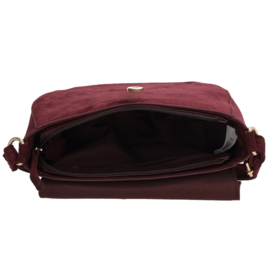 Beagles Chino schoudertas bordeaux