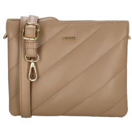 Charm London Via Dante schoudertas taupe