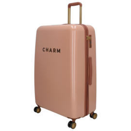 Charm London travel koffer roze