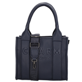 Charm London bond handtas blauw