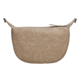 Beagles Malaga schoudertas licht taupe