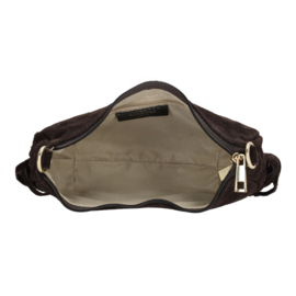 Charm london Elisa schoudertas donker bruin