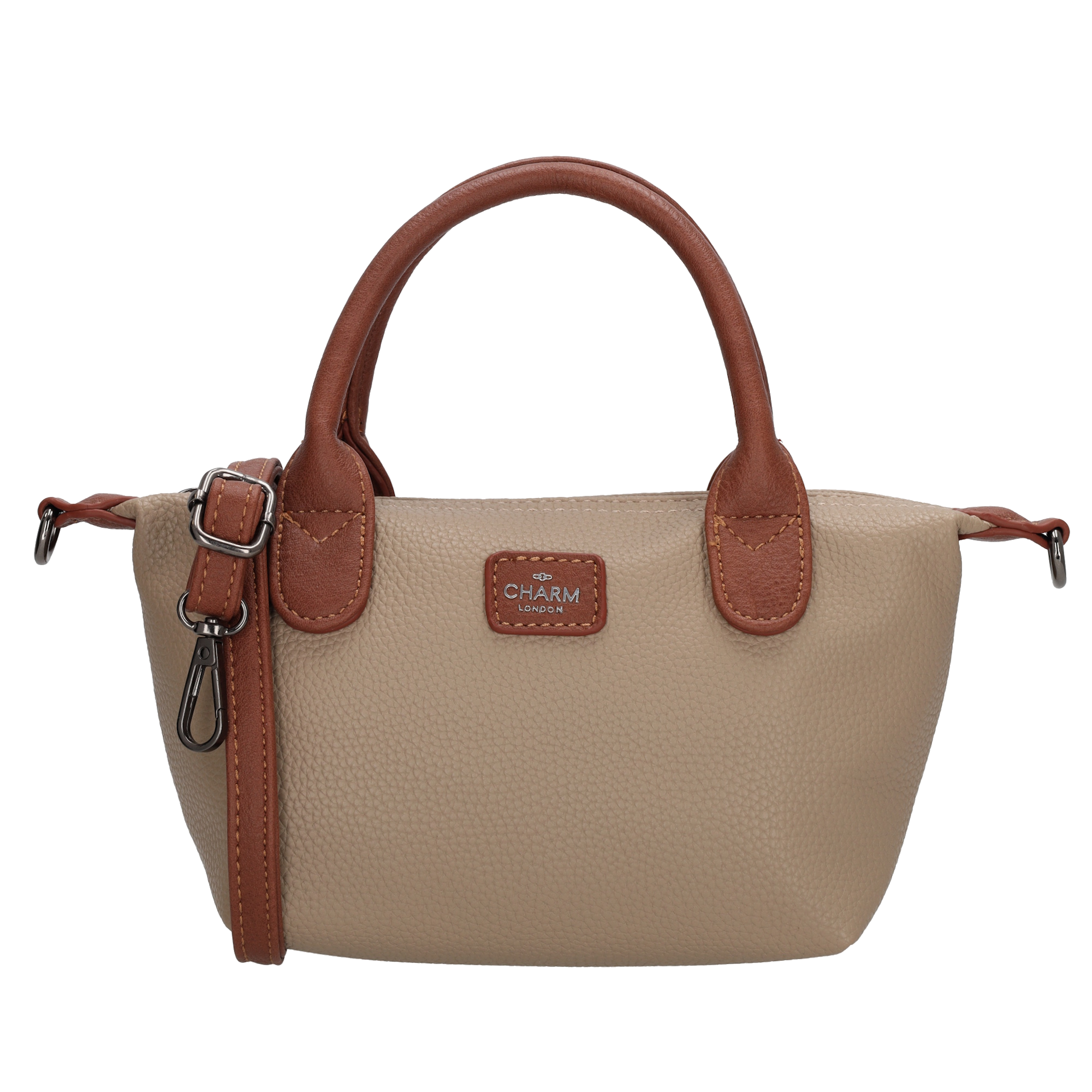 Charm London Buckingham palace handtas taupe