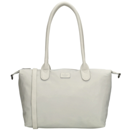 Charm London Buckingham mono shopper licht grijs