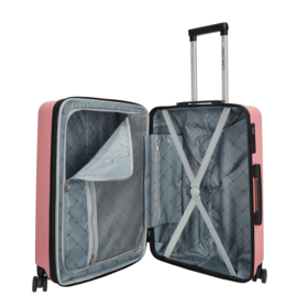 Enrico Benetti Portland reiskoffer 60 cm pink