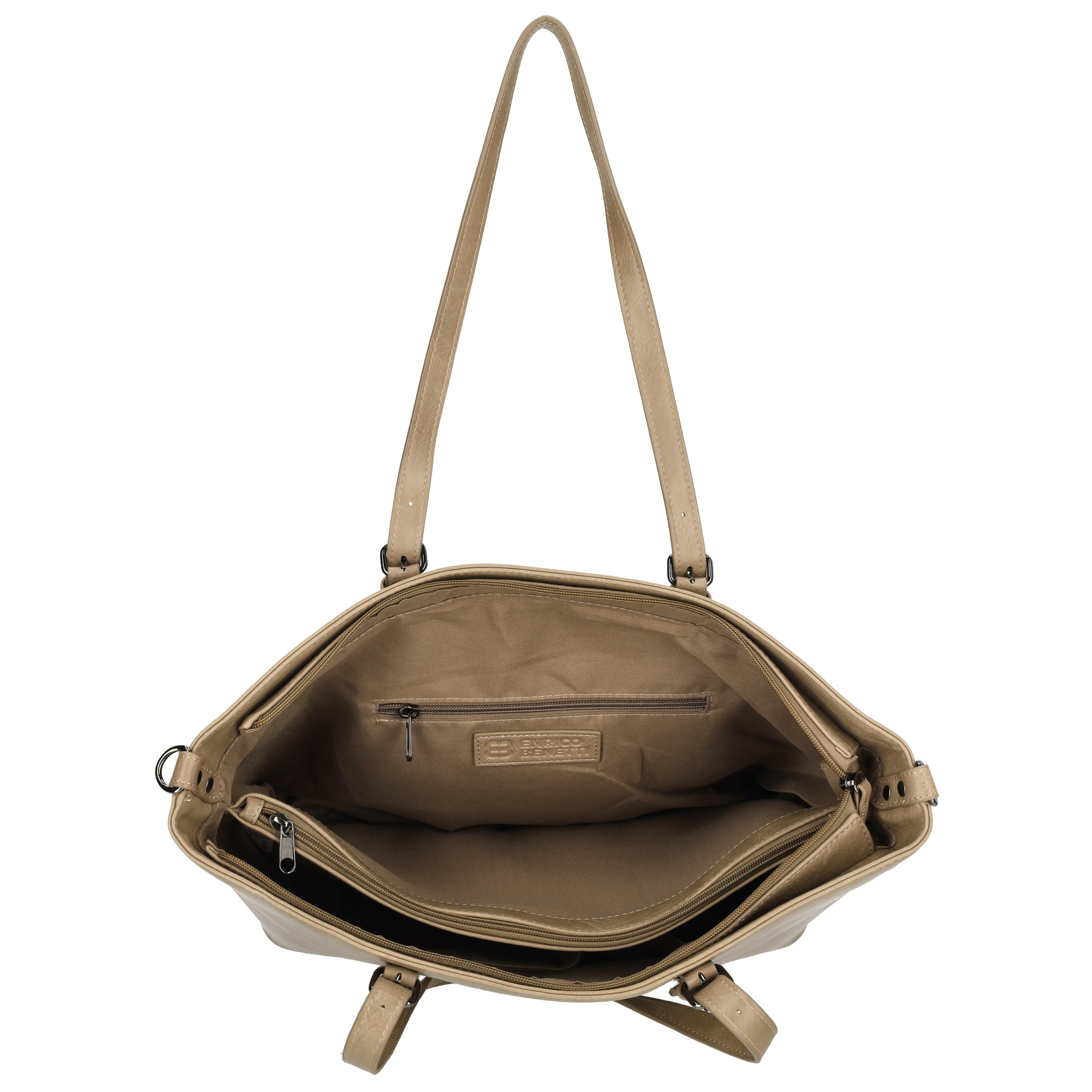 Enrico Benetti Kate shopper licht taupe
