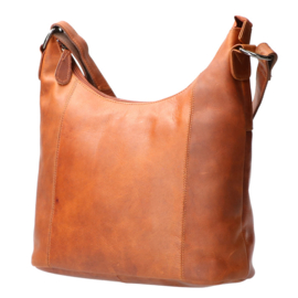 Leather Design schoudertas natural