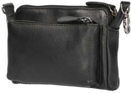 Leather Design schoudertas black
