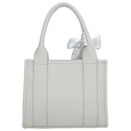 Charm London bond handtas natuur licht blauw