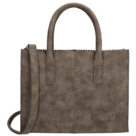 Zebra Trends lisa XS handtas donker bruin