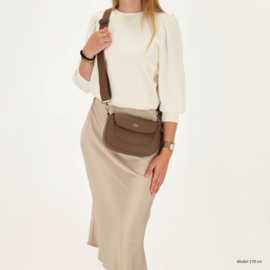 Charm London Montmarte schoudertas mokka