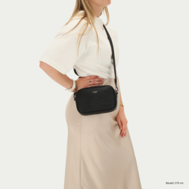 Charm London Mullberrry street crossbodytas  zwart