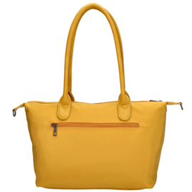 Charm London Buckingham mono shopper zacht geel