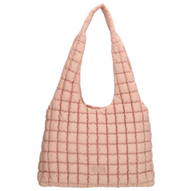 Beagles Valencia schoudertas oud roze