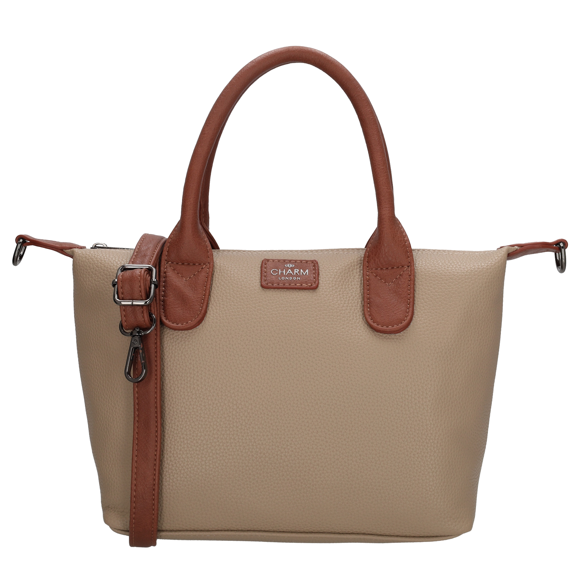 Charm London Buckingham palace handtas taupe