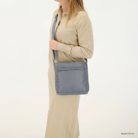 Beagles Duomo schoudertas jeansblauw