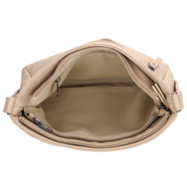 Beagles Majorca schoudertas licht taupe