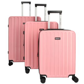 Enrico Benetti Portland reiskoffer 60 cm pink