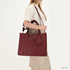 Charm London bond shopper bordeaux