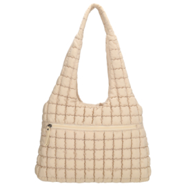 Beagles Valencia schoudertas licht taupe