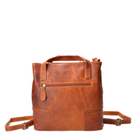 Leather Design rugzak natural