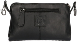 Leather Design schoudertas black