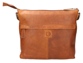 Leather Design schoudertas natural