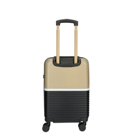 Enrico Benetti Pincetown koffer 55 cm zwart-camel