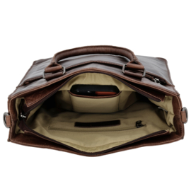 Hide & Stitches Next Navajo shopper donker bruin