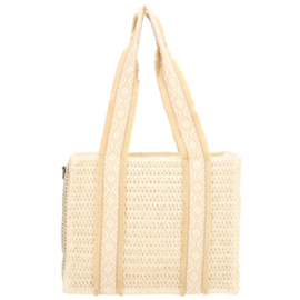 Beagles Ibiza shopper licht natuur