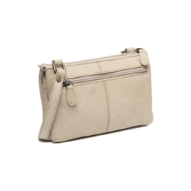 The Chesterfield Brand schoudertas Osaka beige