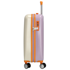 Charm london Travel koffer beige-multi