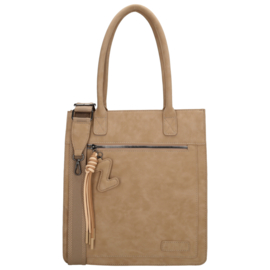 Zebra Trends Rosalyn shopper zand
