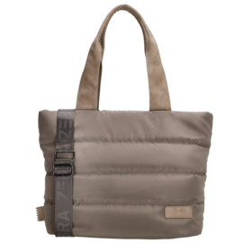 Zebra Trends Elske shopper donkertaupe