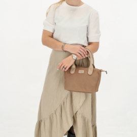 Charm London Buckingham mono handtas licht taope