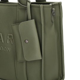 Charm London bond shopper natuur groen