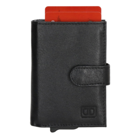 Double-D FH-serie safety wallet zwart