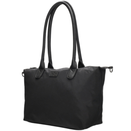 Charm London Buckingham mono shopper zwart