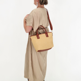 Charm London shopper Cadorna cognac