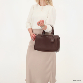 Charm London Mulberry handtas donkerbruin