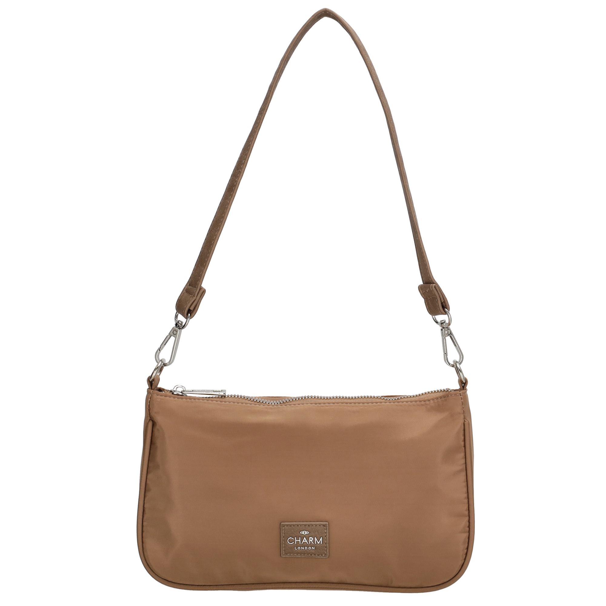 Charm London Odeon schoudertas taupe