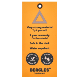 Beagles Originals Tokyo waterproof rugzak zwart