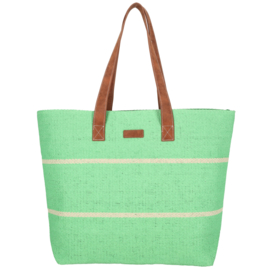 Enrico Benetti Capri rieten strandtas groen