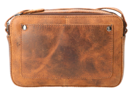 Leather Design Jupiter schoudertas hunter