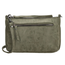 Enrico Benetti Zoè clutch/crossbody tas olijf