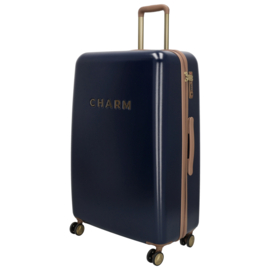 Charm London travel koffer blauw